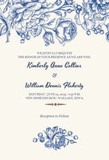 Touch of Rose - Wedding Invitation